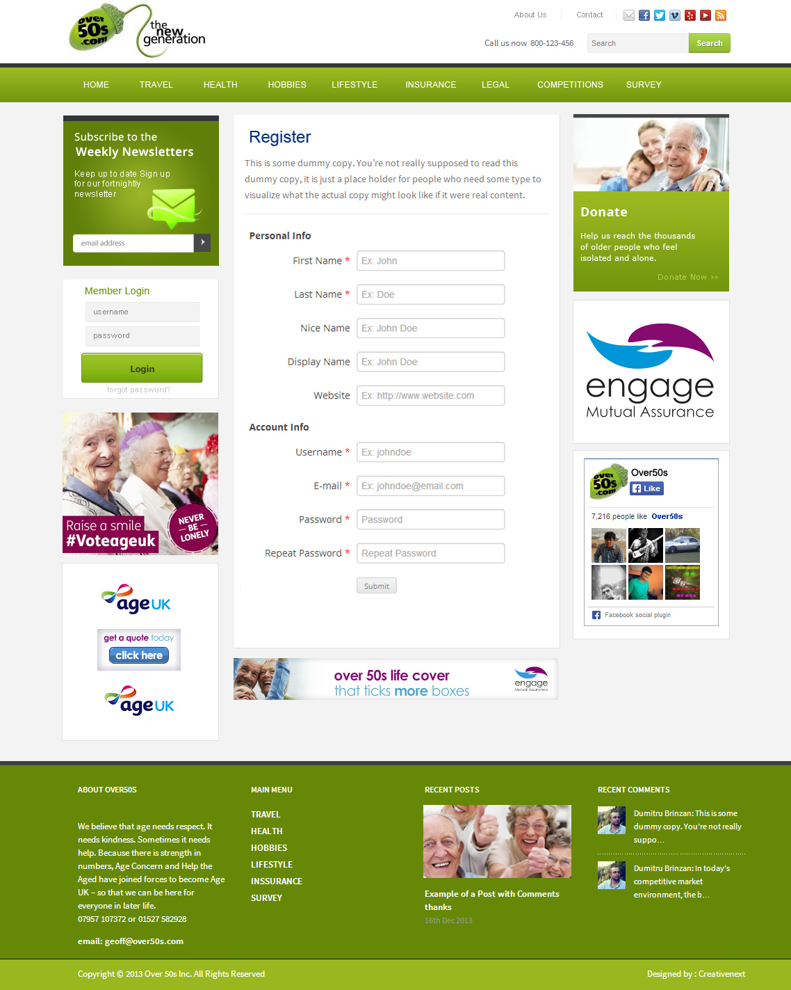 Wordpress Design by Roy for this project | Design #2829506