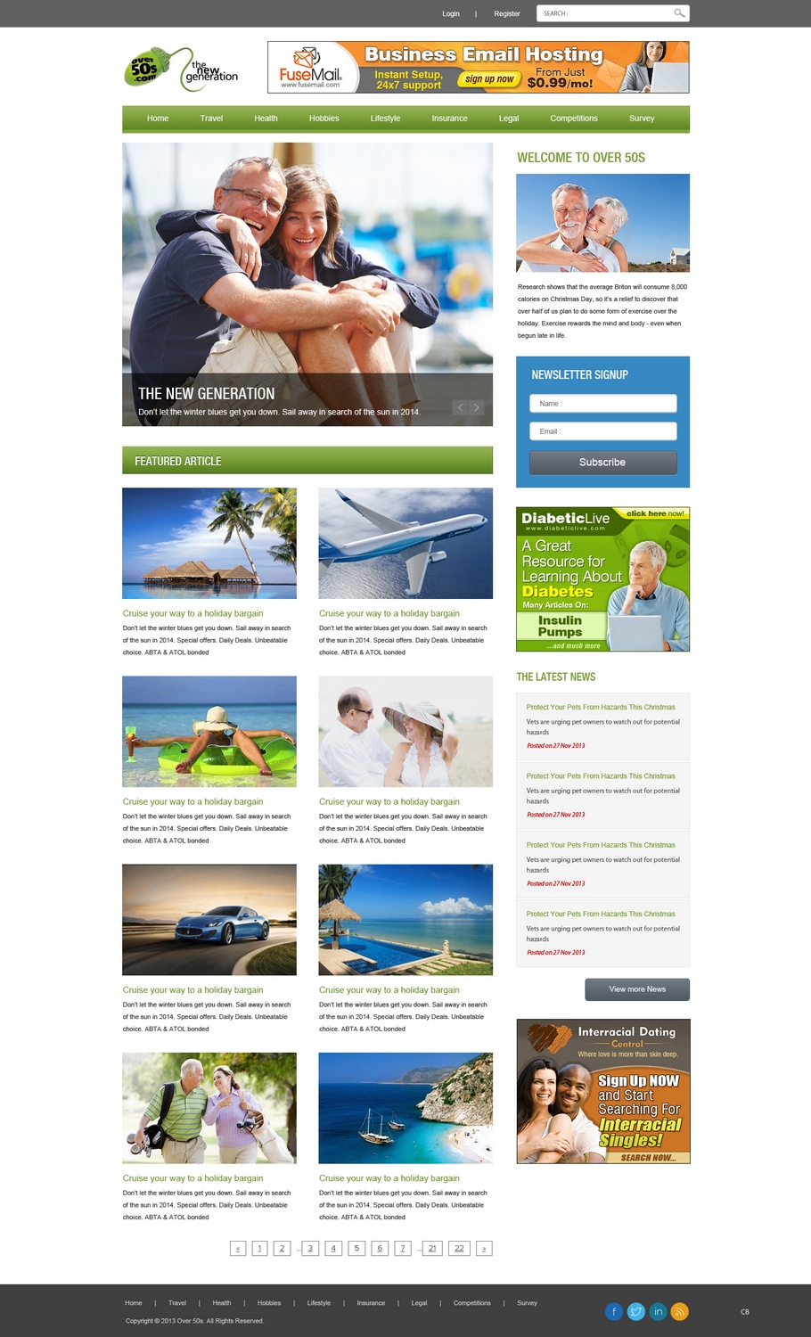 Wordpress Design by pb for this project | Design #2869932