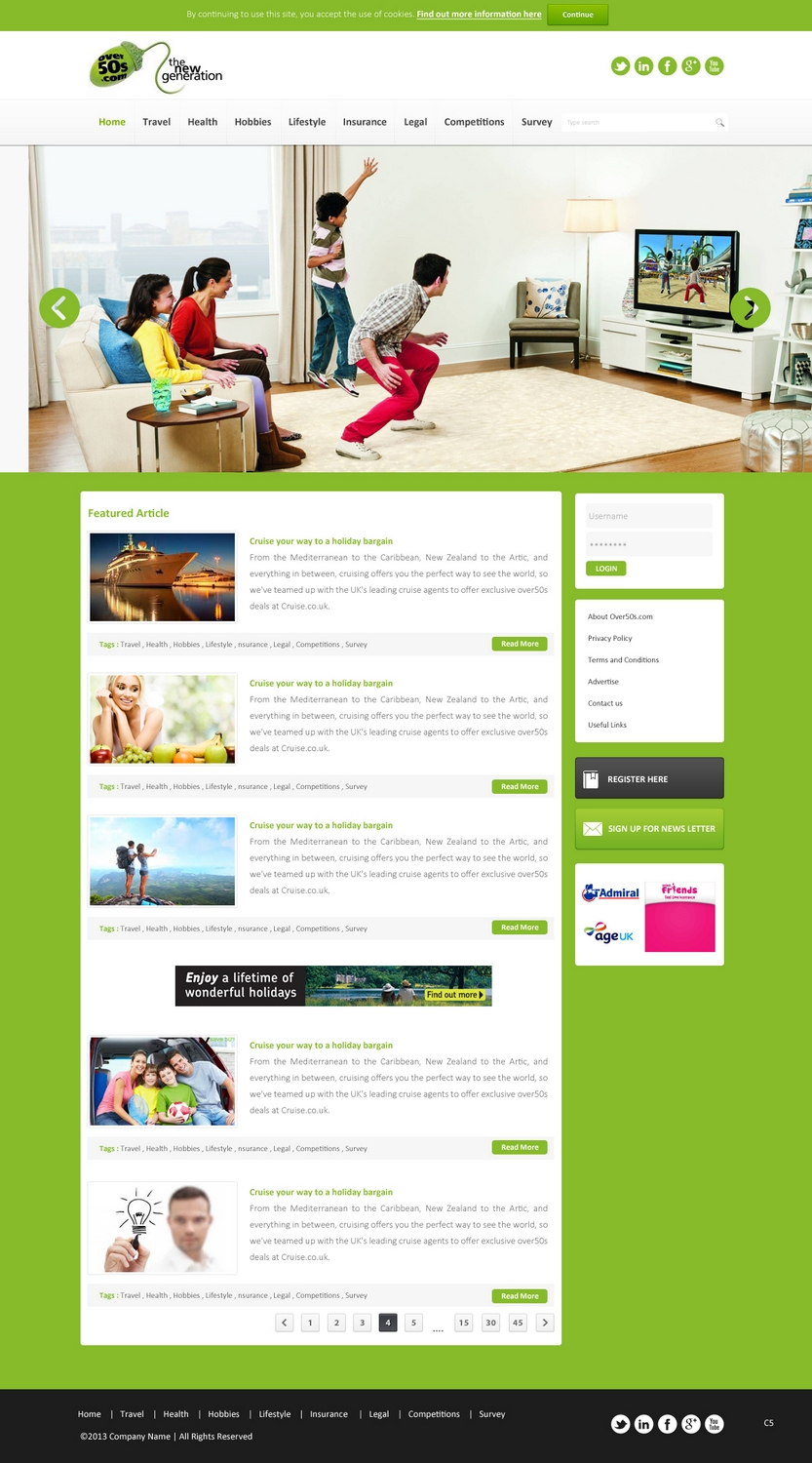 Wordpress Design by pb for this project | Design #2873615