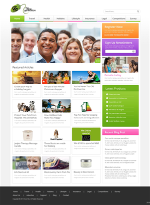 Wordpress Web Design For Over50s.com