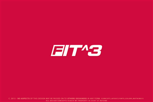 Fit^3 | Logo Design by Senseless