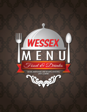Menu Design by uk for The Wessex Bar | Design: #18476921