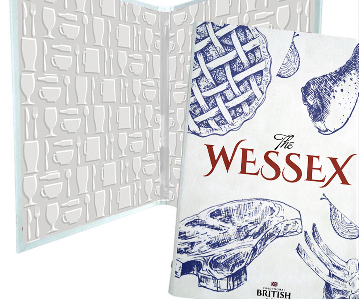 Menu Design by Andrés Sebastián for The Wessex Bar | Design #18364241