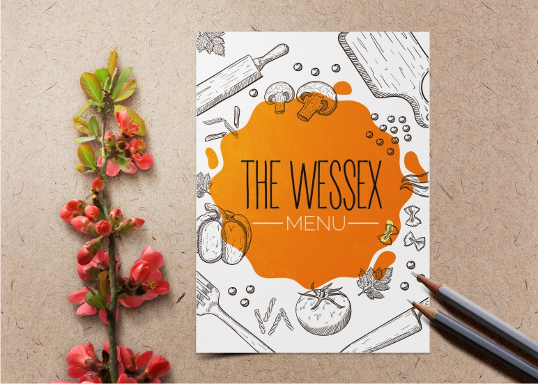 Menu Design by hema dhawan for The Wessex Bar | Design #18445760
