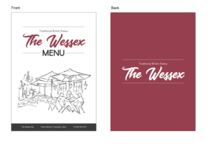 Menu Design by Kignite