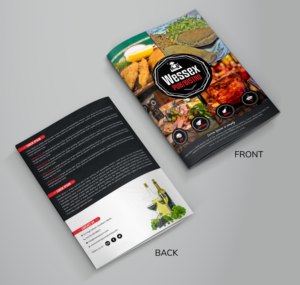 Menu Design by SAI DESIGNS for The Wessex Bar | Design: #18463430