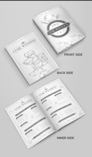 Menü-Design von SAI DESIGNS für The Wessex Bar | Design #18473565