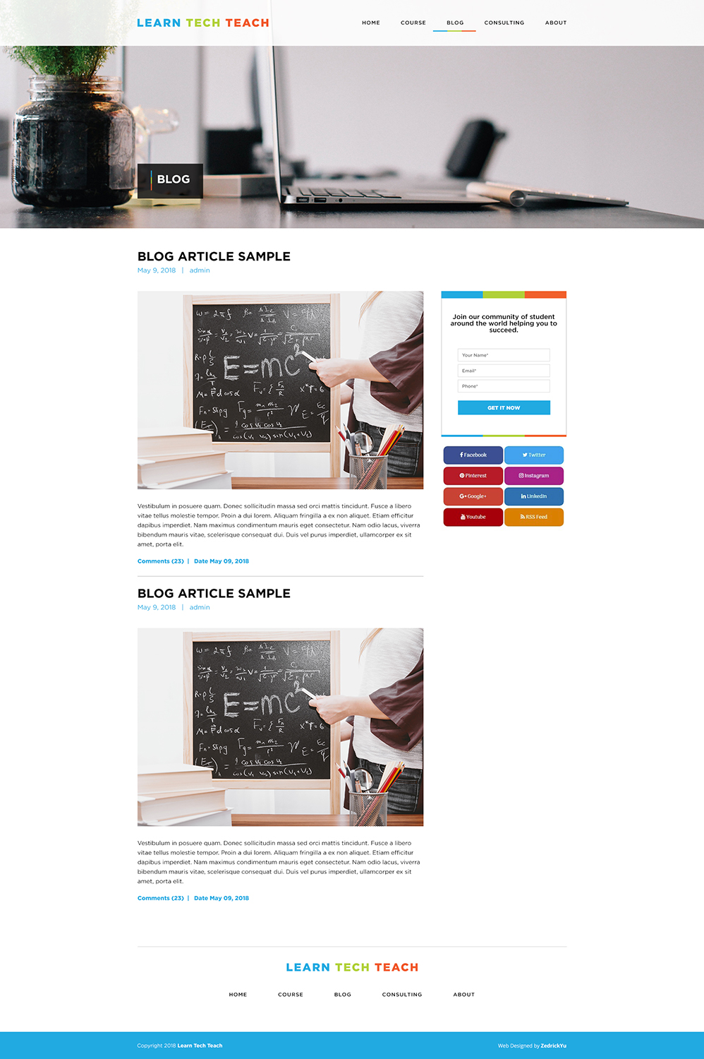Web Design par ZedrickYu pour ce projet | Design #18588445