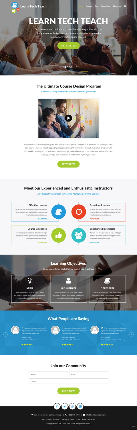 Web Design by pb for this project | Design #18540577