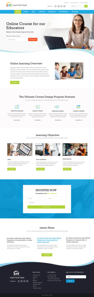 Web Design by Winningentry