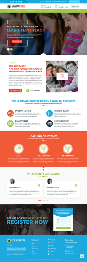 Web Design par SAI DESIGNS pour ce projet | Design #18584327