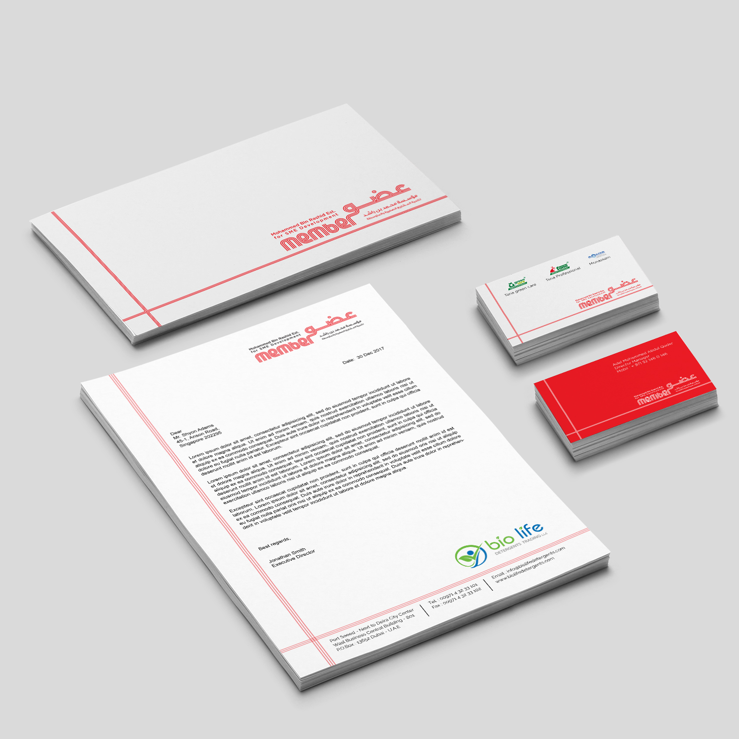 Schreibwaren-Design von itnishat für Dar Saif Al Gabiri Publishing  | Design #18397261