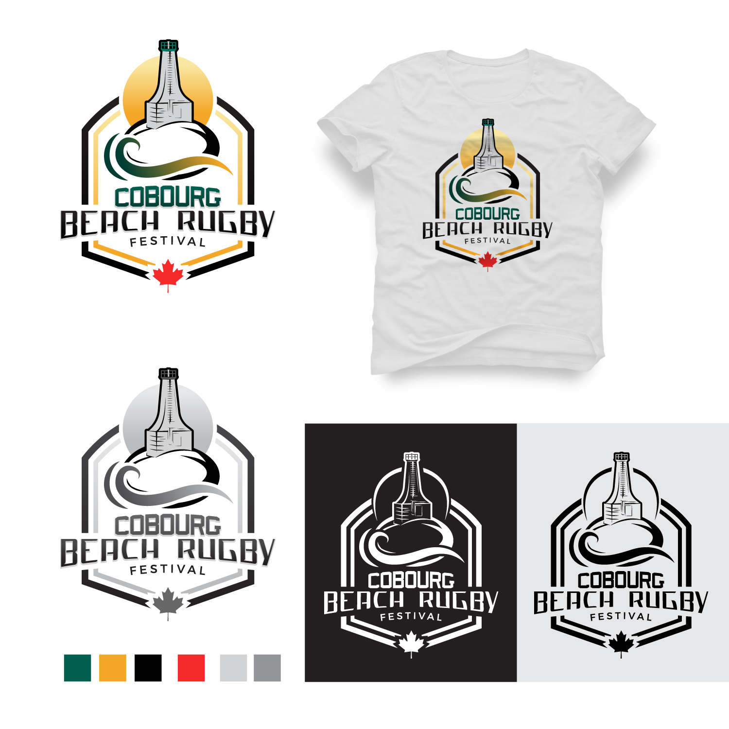 Diseño de Logo por WILD FOX Desing Studio para Cobourg Saxons Rugby Club | Diseño #18391604