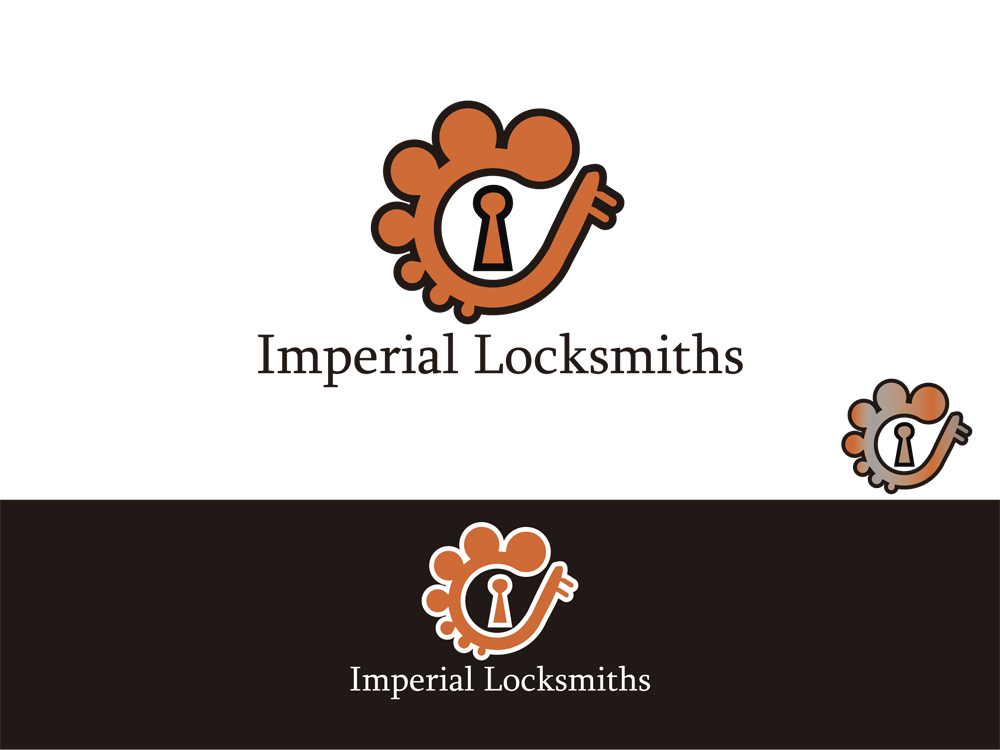 Logo Design by nanocb72 for Imperial Locksmiths | Design #2837931