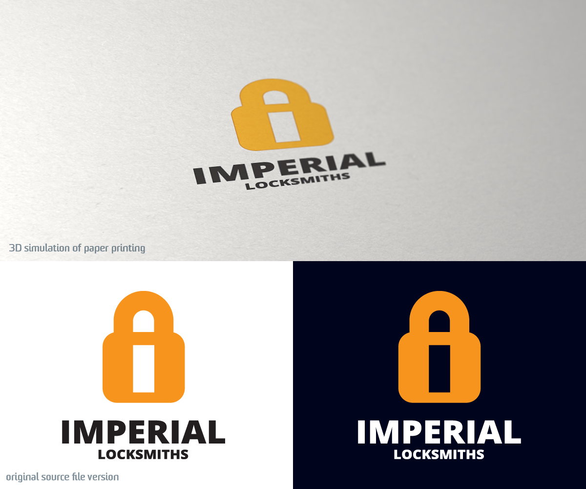 Logo Design by Anthony for Imperial Locksmiths | Design #2837710