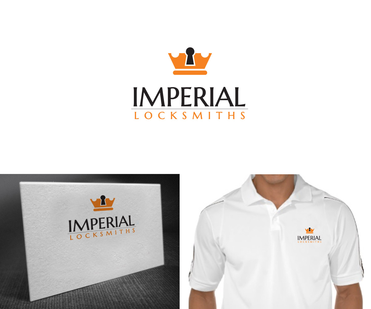 Logo Design by Buck Tornado for Imperial Locksmiths | Design #2810233
