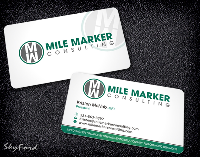 Business Card Design by SKYdesign for this project | Design #654484