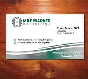 Business Card Design by visual arts