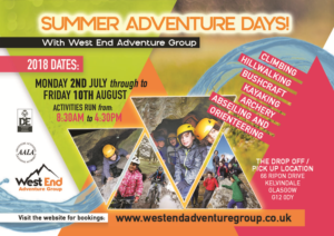 Poster-Design von Sophie Daly für West End Adventure Group | Design #18396101