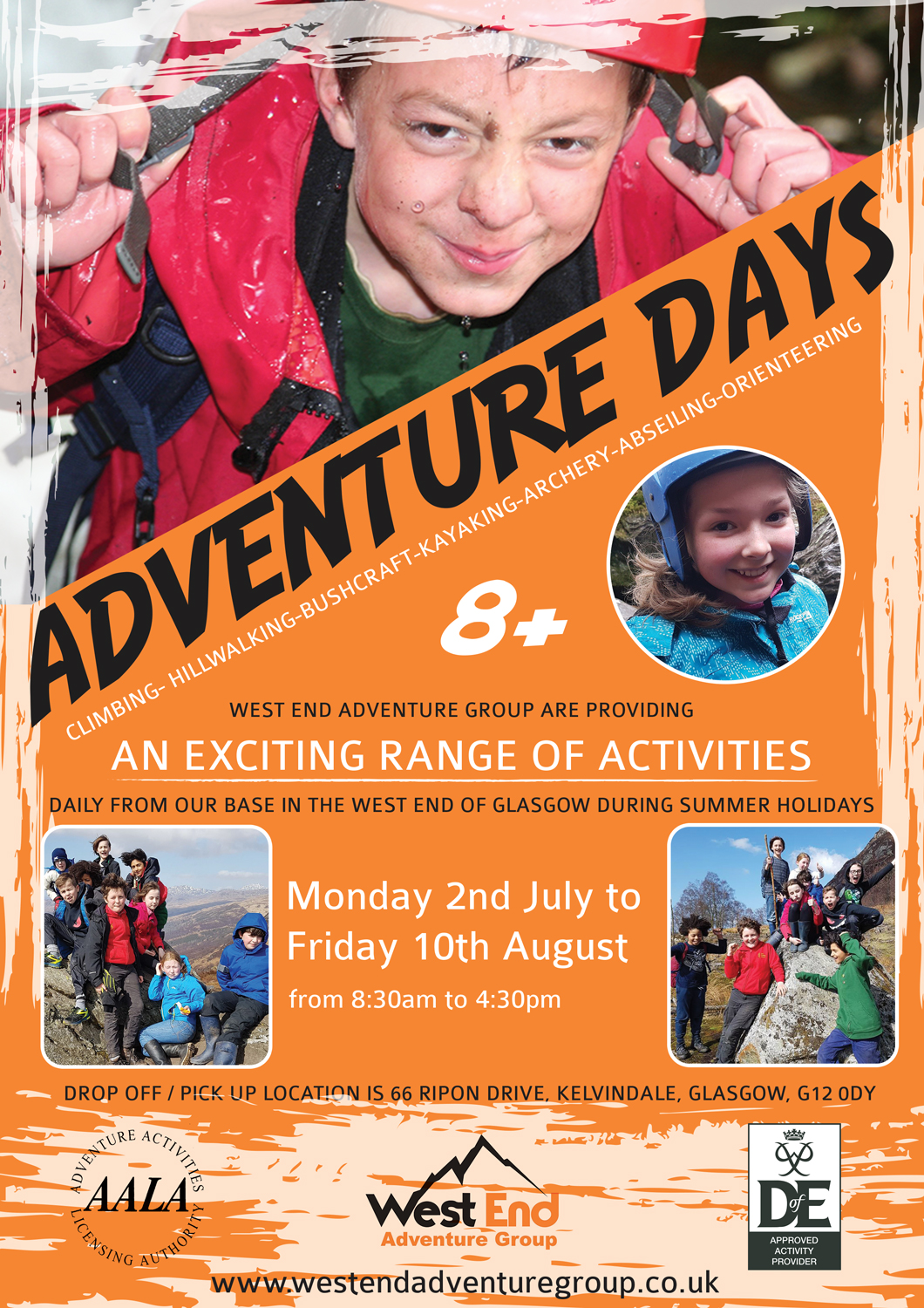 Poster Design by leuchi for West End Adventure Group | Design #18422450