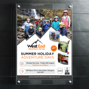 Design de Poster par creative.bugs pour West End Adventure Group | Design : #18378544