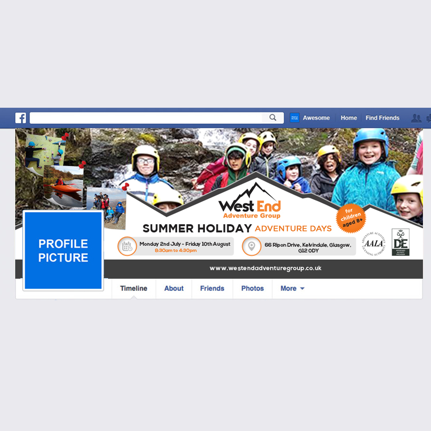 Poster Design by creative.bugs for West End Adventure Group | Design #18422870