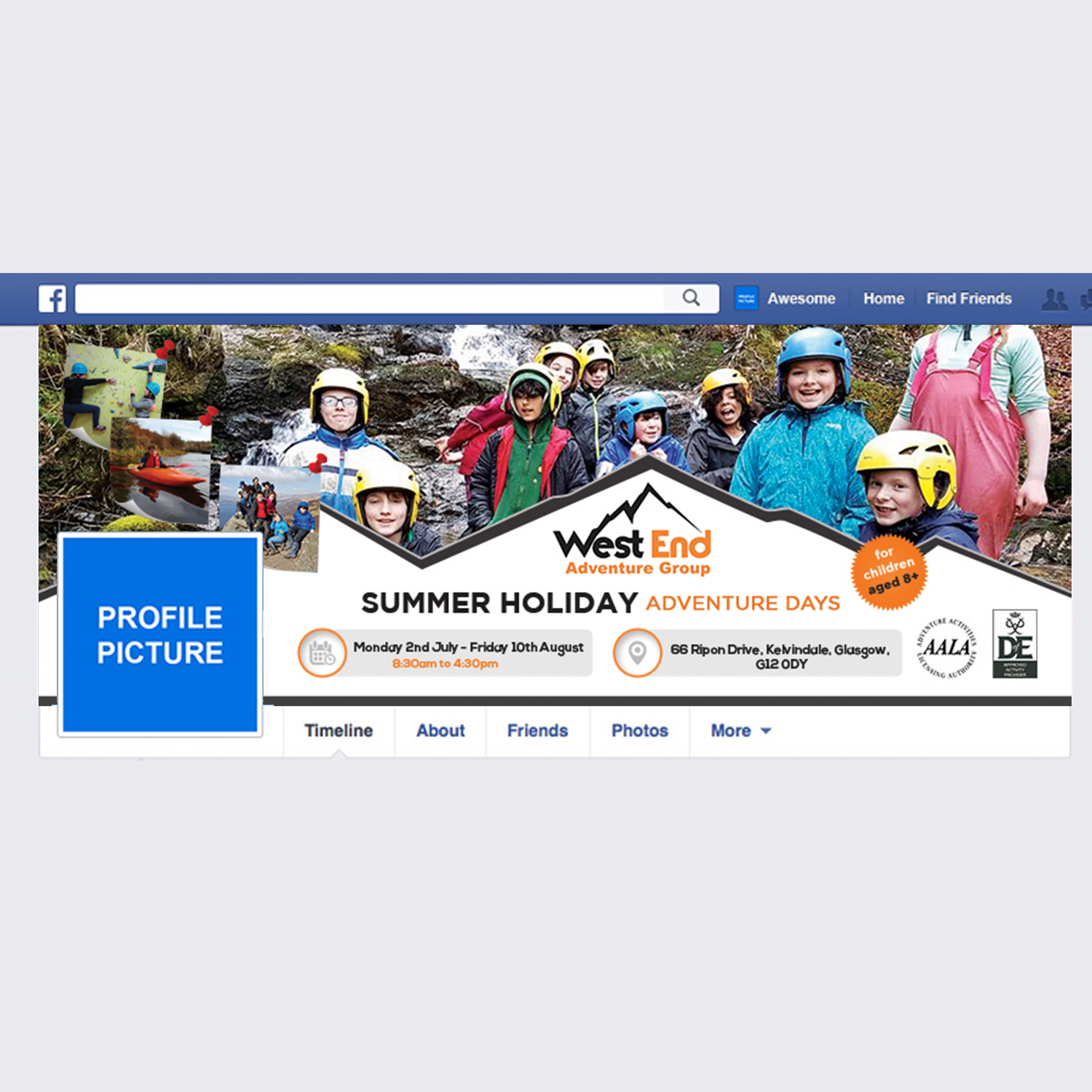 Poster Design by creative.bugs for West End Adventure Group | Design #18657704