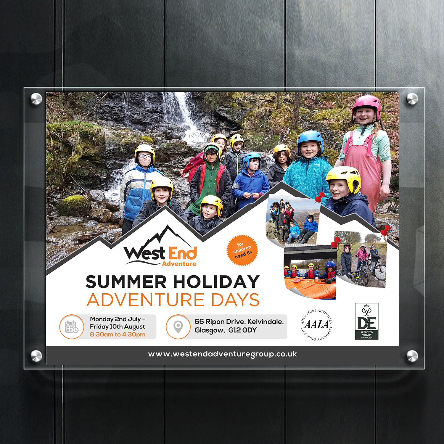 Poster Design by creative.bugs for West End Adventure Group | Design #18659943