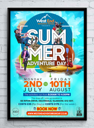 Design de Poster par SAI DESIGNS pour West End Adventure Group | Design : #18380734