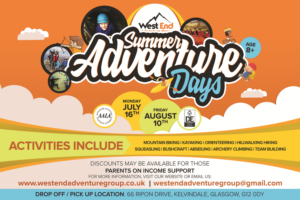 Poster Design by EA5Designs for West End Adventure Group | Design: #18397479