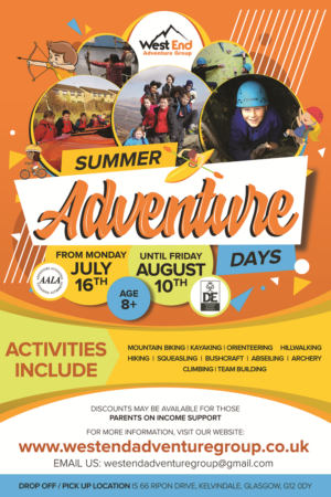 Design de Poster par EA5Designs pour West End Adventure Group | Design : #18398355