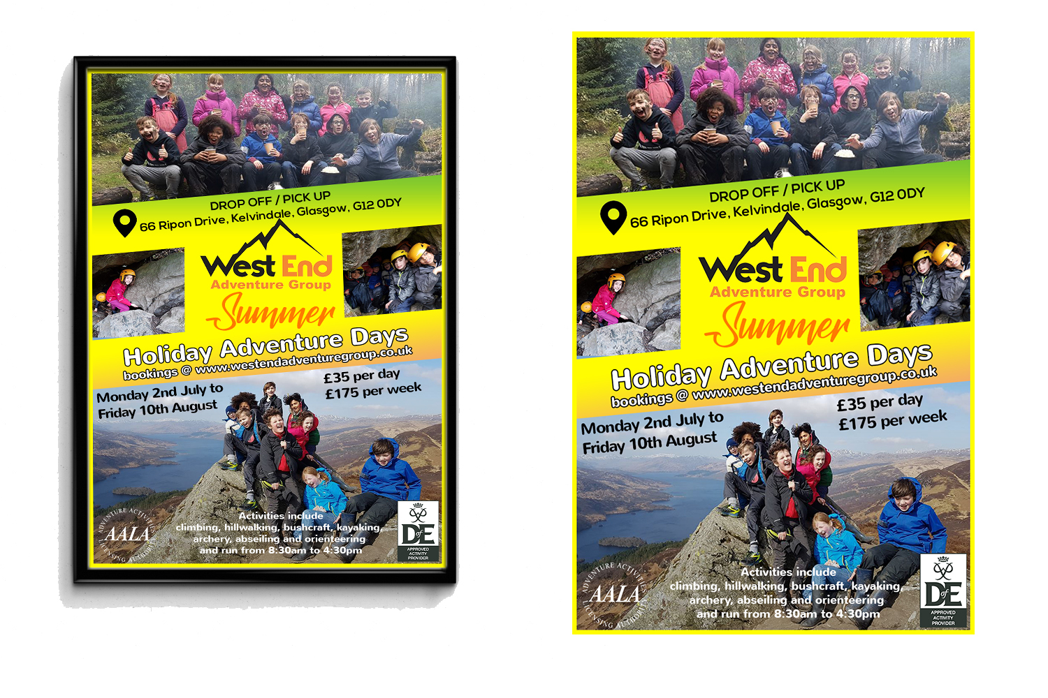 Design de Poster par Wenfeii pour West End Adventure Group | Design #18363527