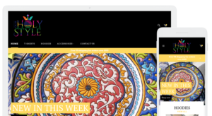 Shopify Design by imthatjamie for Our Holy Style | Design #18406750