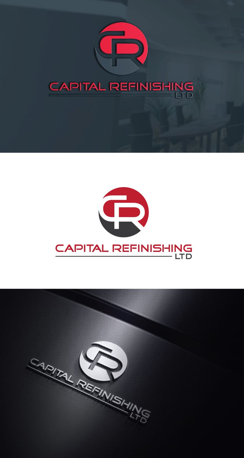 Logo Design by sponix for CAPITAL REFINISHING | Design #18365390