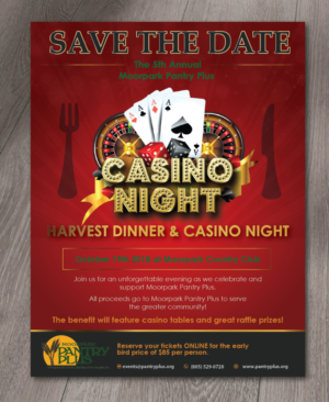 Moorpark Pantry Plus Harvest Dinner 2018 | Flyer Design by alex989