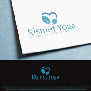Kismet Yoga and optional to add we are all connected. | Diseño de Logo por DesignDUO