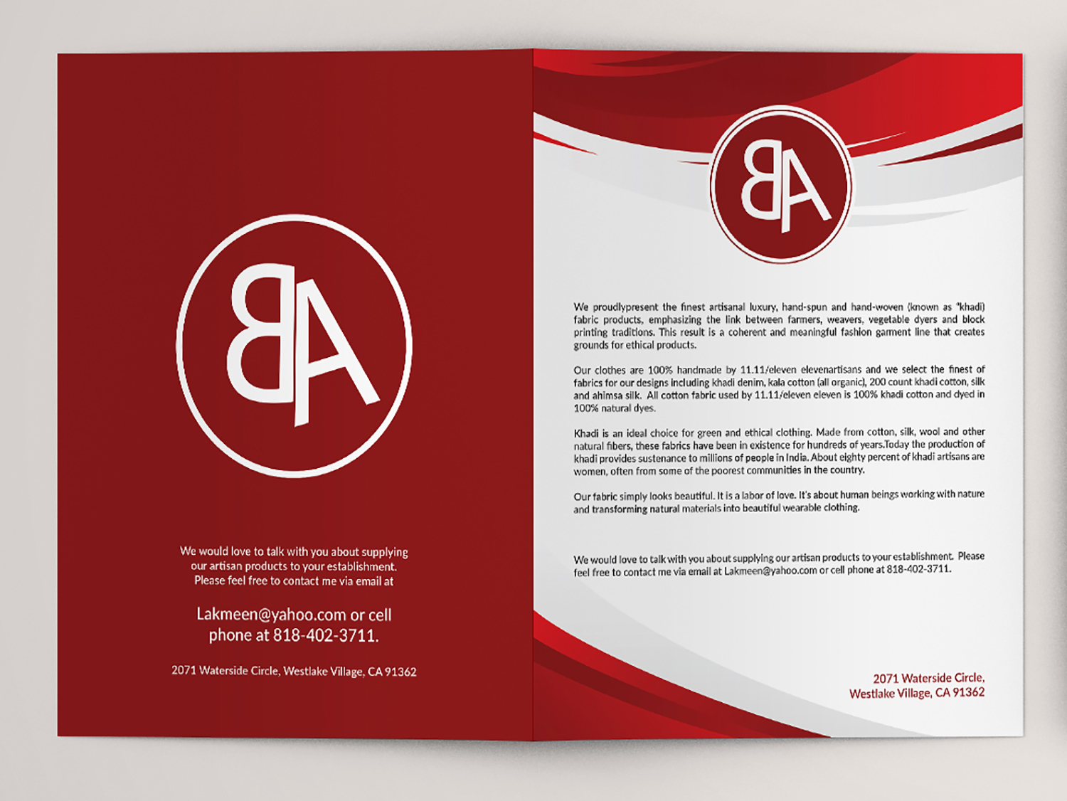 Brochure Design by Deziners Zone for this project | Design #18380293