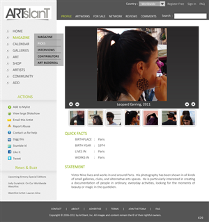 Web Design par pb pour ce projet | Design : #658063