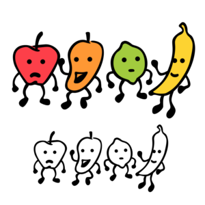 Fruit People | Character Design by Abiyoso28