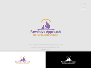 Logo-Design von Kejo87 für Pawsitive Approach | Design: #18373560