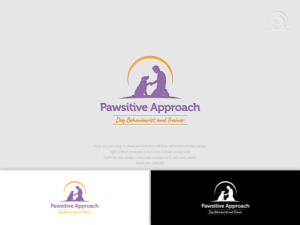 Logo-Design von Kejo87 für Pawsitive Approach | Design: #18381692
