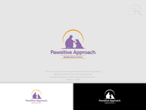 Logo-Design von Kejo87 für Pawsitive Approach | Design: #18389274