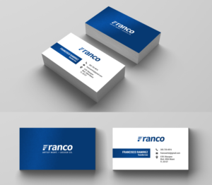 FRANCO | Design de Carte de Visite par ideaz2050