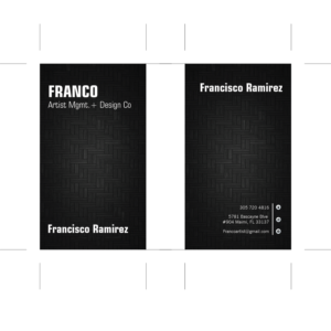 Business Card Design by Ishra Najeeb