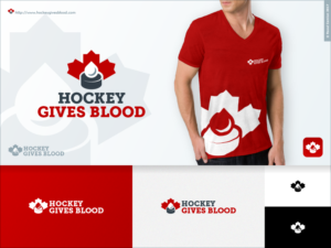 Logo Design by Raoul Camion for Hockey Gives Blood | Design: #18379741