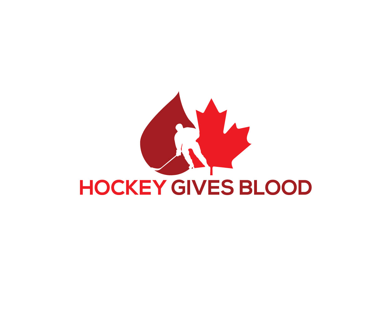 Logo Design by ................ramadan mubarak................... for Hockey Gives Blood | Design: #18371670