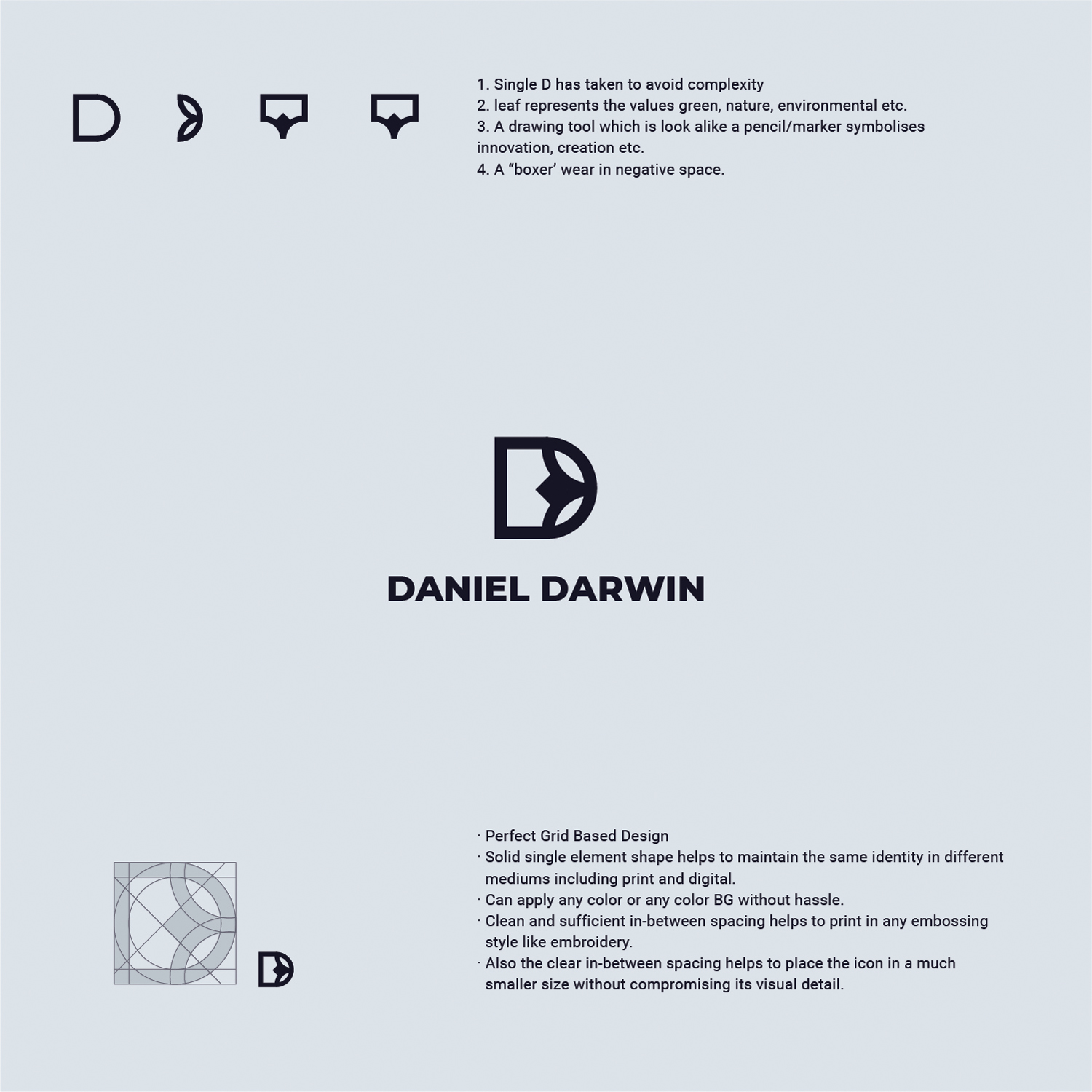 Logo Design by SRJ for Daniel Darwin | Design #18723765
