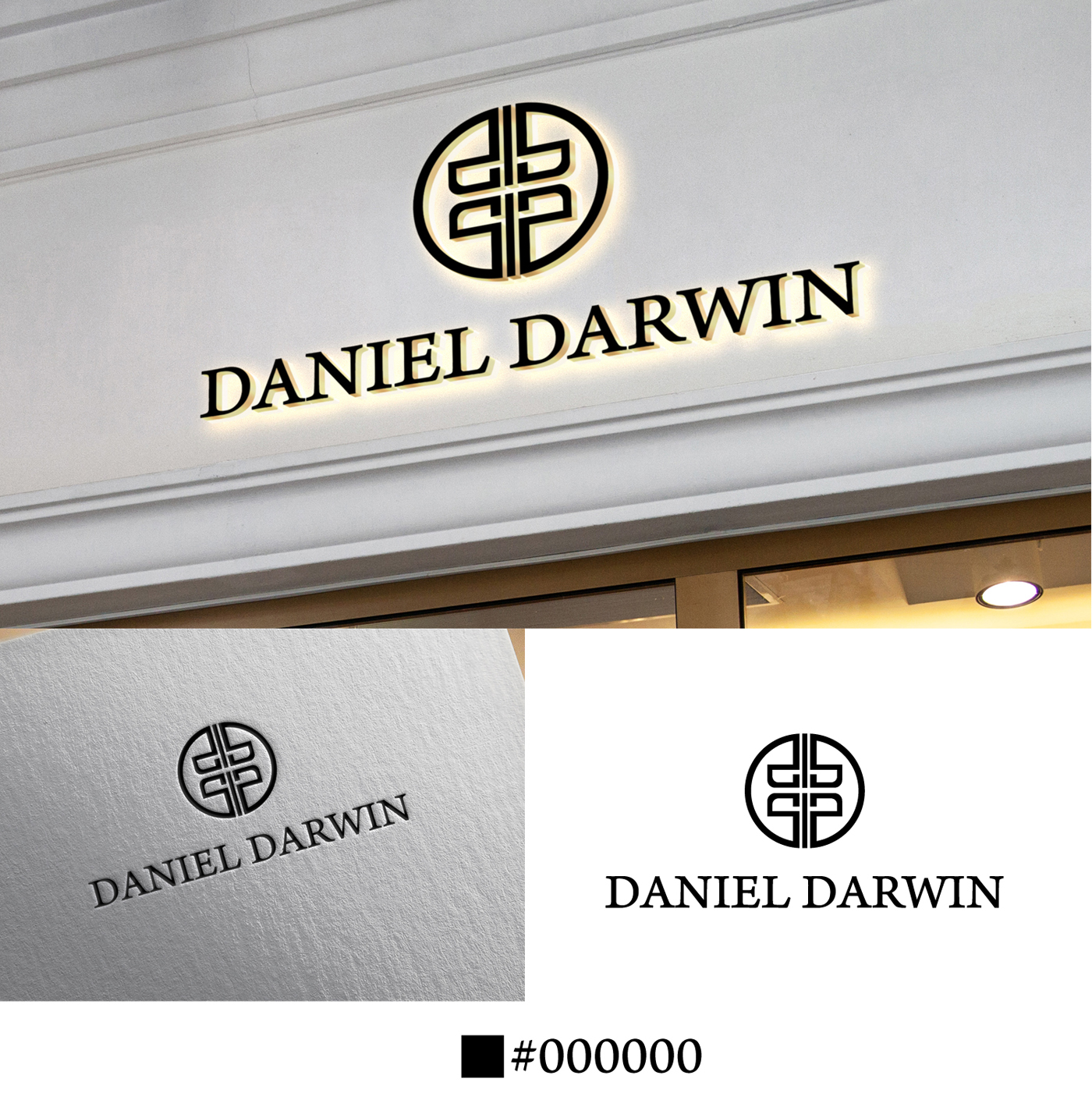 Logo Design by Aqeel Momin for Daniel Darwin | Design #18594989