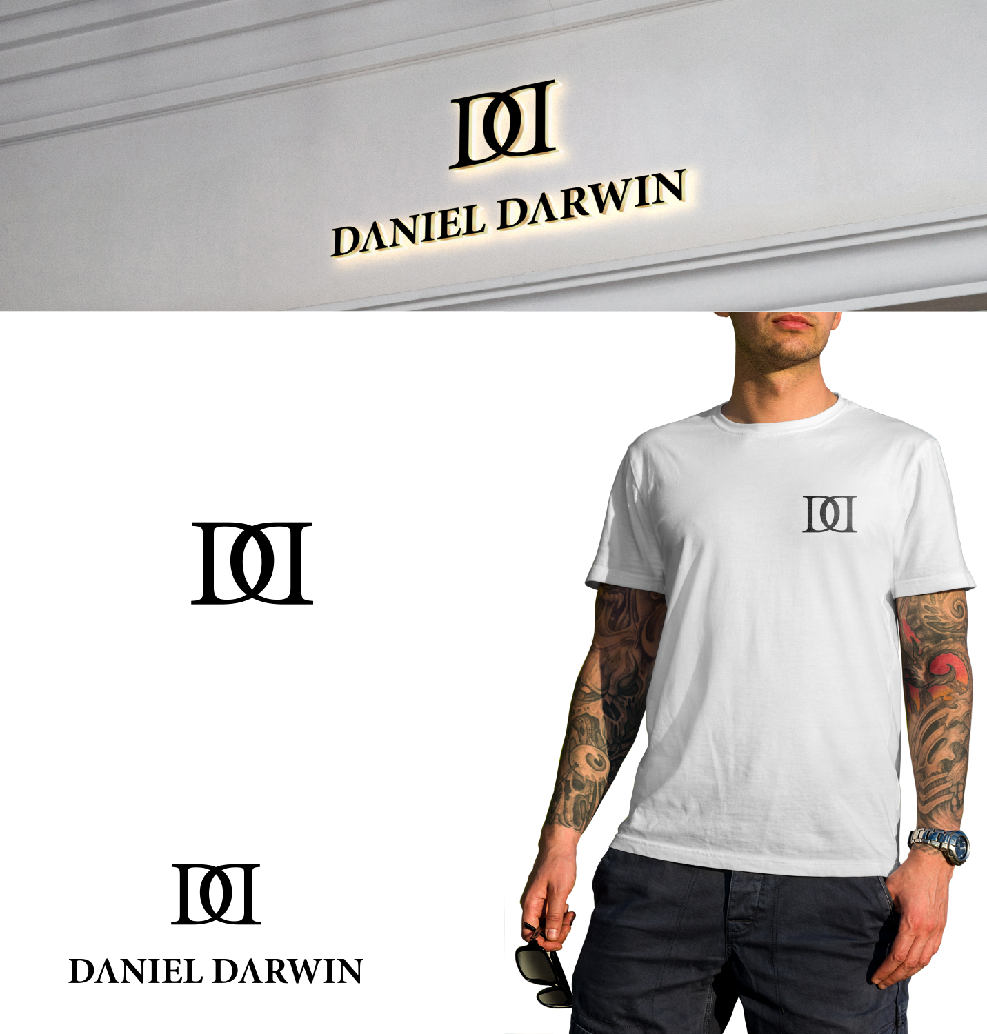 Logo Design by Optimistic_Studio for Daniel Darwin | Design #18636967