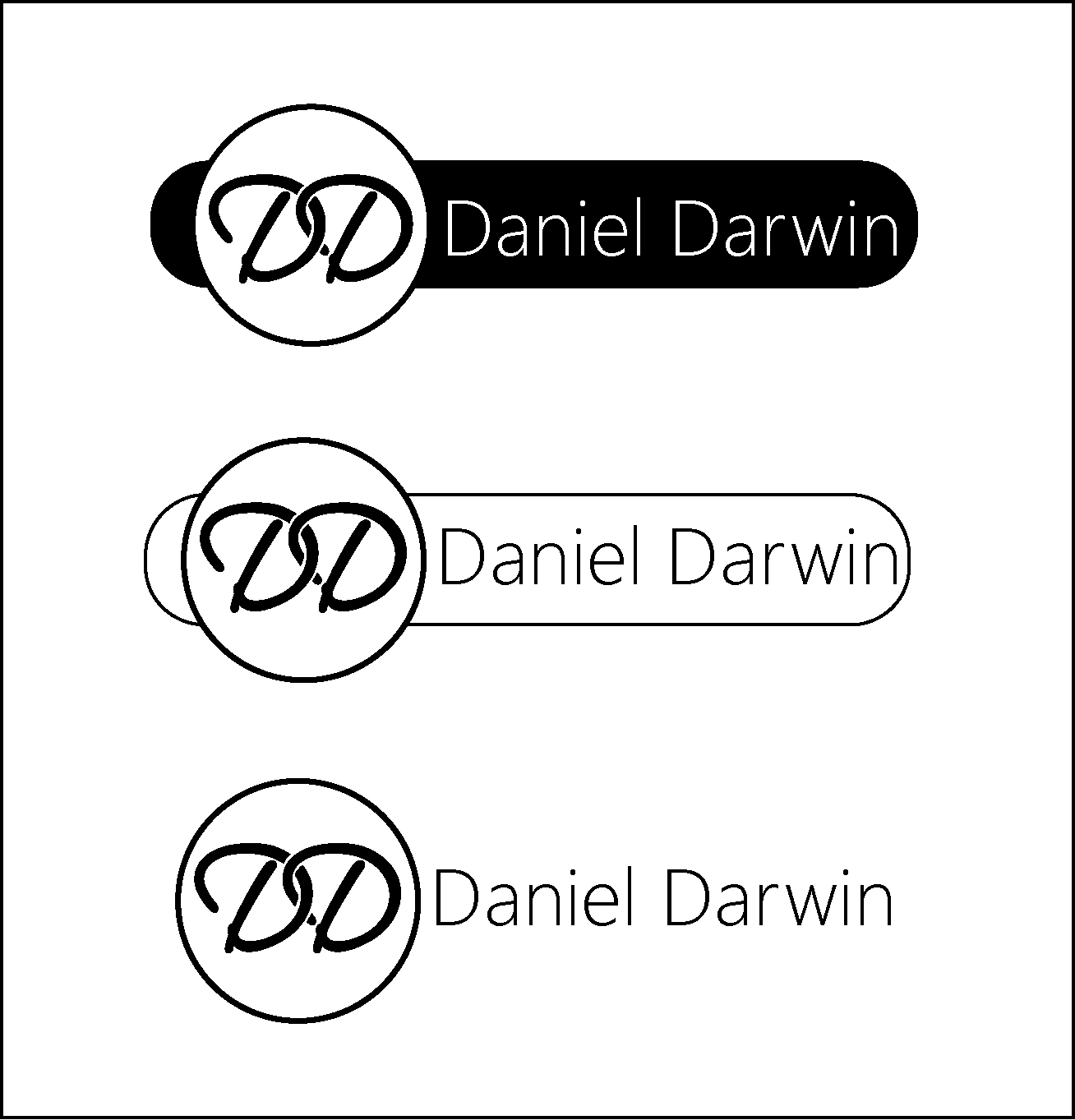 Logo Design by art  X for Daniel Darwin | Design #18724514